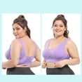 thumbnail image 2 of Qarigey Visual para mujeres adultas: confianza con elegantes patrones de malla, lavable a máquina, transpirable, estabilidad, comodidad. Ropa interior Púrpura, XXL XXL, 2 of 6
