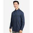 thumbnail image 2 of Harriton M585L Men's Advantage IL Long Sleeve Workshirt-Dark Navy-L, 2 of 6