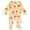 Pooh Cream Pink, variant on Disney Winnie the Pooh Eeyore Tigger Fleece 2 Pack Coveralls Woobie Newborn to Infant