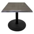 thumbnail image 5 of 36" Tall OD214 Indoor/Outdoor All-Season Table with 30" x 30" Square Black Steel Top, 5 of 5