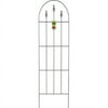 Gardman 60 in. H Black Steel Garden Trellis