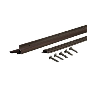 M-D Building Products 81927 36-Inch DB001 L-Shaped Door Bottom with Drip Cap, Bronze