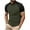 Army Green, variant on yillto Mens T Shirts Round Neck Short Sleeve Color Block Summer Casual Pullover Basic Tee Shirts