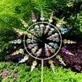 thumbnail image 2 of Unique And Amazing Metal Wind Spinner 3D Wind Catcher Metal Outdoor Patio Decor, 2 of 5