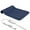 Navy Blue, variant on mollie Electric Heated Blanket Throw, 17" x 33" Flannel Blanket with 6 Heating Levels, 3 Timer Settings, ETL Certified, Machine Washable, Christmas Gift, Dark Gray