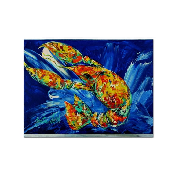 Carolines Treasures MW1228PLMT Not Your Plano Crawfish Fabric Placemat, Multicolor