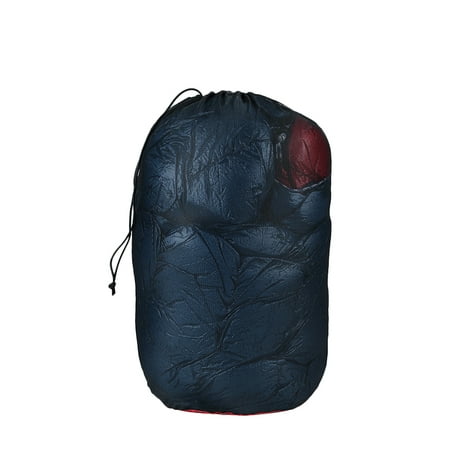 

Mesh Camping Storage Clothing Pouch Practical Sleeping Bag Socks Storage Bag Drawstring Storage Bag for Men Women (Black)