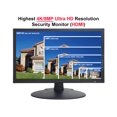 thumbnail image 2 of Monitor de seguridad 101AV MT-G2D185 con circuito cerrado de televisión LED de 18.5 pulgadas con altavoz, 2 of 8