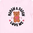thumbnail image 4 of Inktastic Mamaw and Papaw Love Me Grandchild Bear Girls Baby T-Shirt, 4 of 5