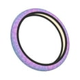 thumbnail image 7 of Kdxio Multicolor Glitter Print Elastic Stretch Steering Wheel Cover,Auto Steering Wheel Cover,15 Inch Anti-Slip,Warm in Winter and Cool in Summer,Fit Suvs,Vans Cars,Trucks, 7 of 7