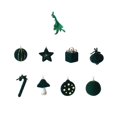 thumbnail image 7 of Flocked Christmas Balls Ornament Set, Christmas Tree Decorations for Holiday Party, Family Gathering Tabletop Display, Festive Ornaments for Mantel and Indoor Arrangement Akmoler, 7 of 7