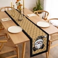 thumbnail image 3 of Christmas Gnomes Table Runner - 120 Inch Long, Kitchen Dining Table Runner Dresser Scarves, Winter Xmas Snowflakes Textured Yellow Farmhouse Decor for Coffee Tables Wedding Party Banquet, 3 of 8