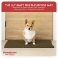 thumbnail image 5 of My Doggy Place Dog Mat for Muddy Paws, Washable Dog Dog Mat, Brown, 5 of 8