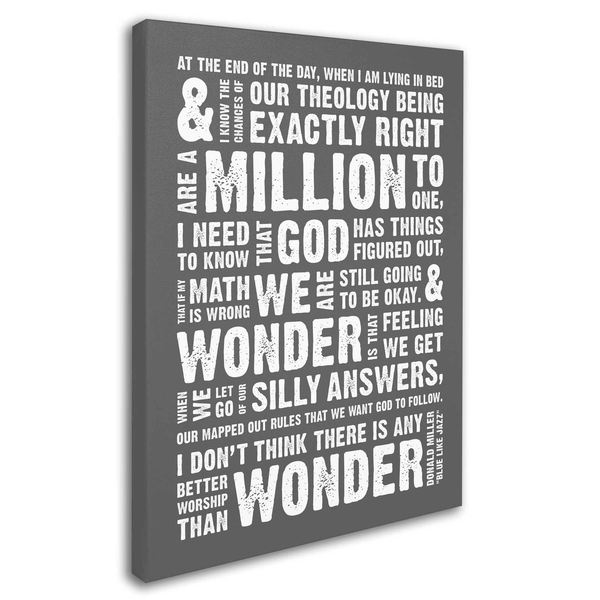 Trademark Fine Art "Wonder as Worship" Canvas Art by Megan Romo
