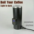 thumbnail image 2 of Sulypo Portable Coffee Maker 8 oz,Mini Electric Percolator Coffee Pot For Single Serve As Espresso Machine With 304 Stainless Steel Electric Kettle Ac Black, 2 of 6