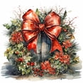 thumbnail image 1 of 5D DIY Taladro Diamante Pintura Navidad Corona Kit Del, 1 of 9