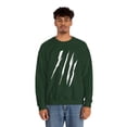 thumbnail image 5 of Effete Feline Claw Marks Scratch Unisex Heavy Blend™ Crewneck Sweatshirt, 5 of 11
