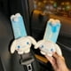 thumbnail image 2 of Sanrio-cinturón de seguridad de coche, Protector de hombro de felpa, dibujos animados de Hello Kitty Kuromi, accesorios decorativos para Interior de coche, suministros, 2 of 5