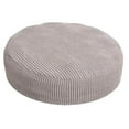thumbnail image 5 of Bar Stool Covers Round Chair Seat Cushion Protector Gray 40x40x10cm, 5 of 9