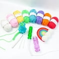 thumbnail image 3 of CIYISON Upgraded Weaving Knitting Looms Spool DIY Knitted Machines Tool Yarn Rope Knitters 6-color/8-color for Craft Enthusiasts, 3 of 20