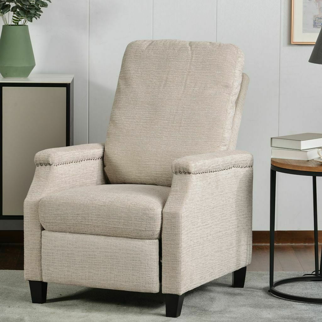 Recliner Chair for Living Room, Manual Pushback Recliner Chair,Modern