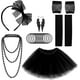 thumbnail image 1 of Disfraz de los 80 para mujer Disfraces de mujer de los 80 Estilos de ropa de los 80 para mujer Accesorios de neón para fiesta retro de los 80 - Snngv, 1 of 5