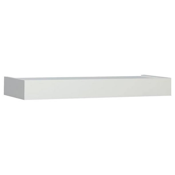 36 in. Floating Shelf White