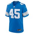 thumbnail image 2 of Men's Nike Isaac Ukwu  Blue Detroit Lions Game Jersey, 2 of 6