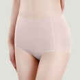 thumbnail image 2 of Annhoo Seamless Underwear for Women Casual High Waisted Full Coverage Briefs Stretch No Show Lounge Briefs, 2 of 4