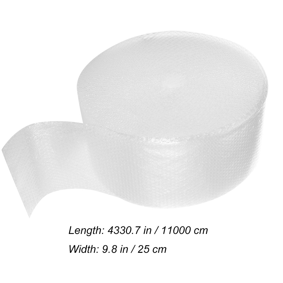 PBPBOX Lightweight White Bubble Roll Wrap for Packing and Protecting Electronics and Collectibles