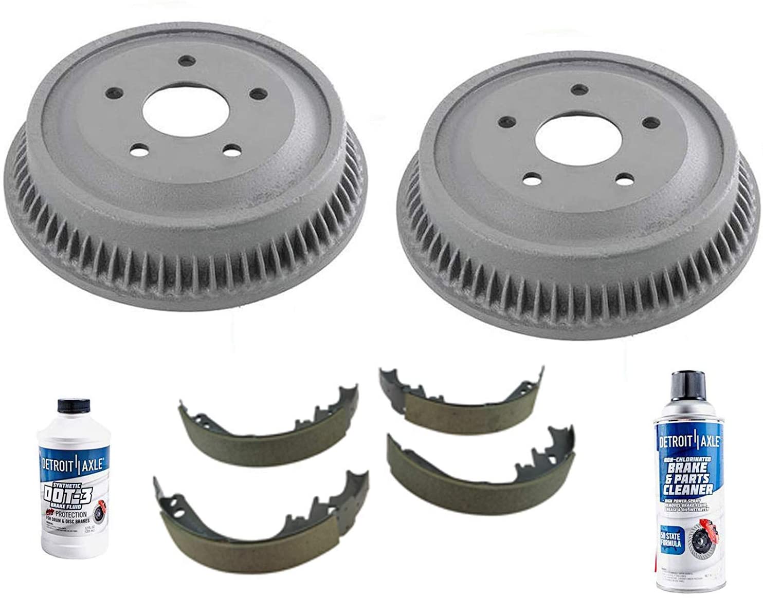 Automotive Complete Rear Brake Drum Hardware Kit for Dodge RAM 2500