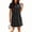 Black White, variant on Summer Dresses for Women Short Sleeve Polo Casual T Shirt Dress Beach Sundresses with Pockets,Mother's Day,Pink,XL