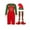 F09-Green, variant on FYDUU Toddler Kids Christmas Outfits Set Boys Girls Santa's Helper Elf Outfit For Kids Xmas Holiday Party Outfit Hat Socks 4 Pcs Performance Dress Up 1-2 Years