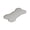 Light Grey, variant on Large Silicone Dog Feeding Mat 49x25cm Bone Shape Pet Placemat, Raised Spill-Proof Design