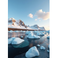 thumbnail image 4 of LUUFILx Snowy Mountain Landscape Backdrop Banner, Nature Inspired Decor for Party Photography Props Backgrounds, Events Celebrations Decors, 4 of 8
