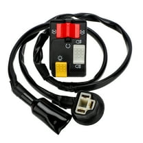 M MATI Handlebar Switch Kill Stop Headlight for Honda ATV TRX250R Fourtrax 1986-1989