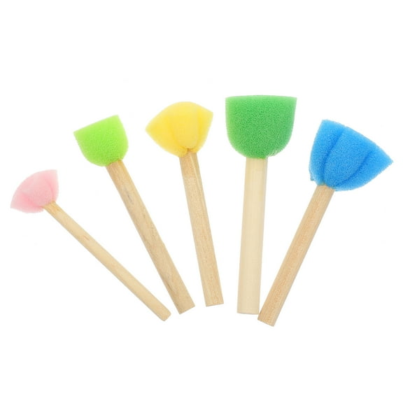 unbranded 25Pcs Decorative Sponge Stamp Portable Paint Kids Art Paint Stamps