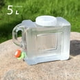 thumbnail image 4 of Portacubos de agua transparente Soledad Contenedor de bebidas de campamento 5L, 4 of 8
