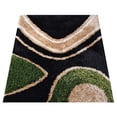 thumbnail image 4 of Rugsotic Carpets Hand Tufted Shag Polyester Eco-Friendly Area Rugs - 6'x9', Rectangle, Black, Plain Solid Design, High Pile Handmade Anti Skid Rugs for Living Room, Bed Room K00046, 4 of 5