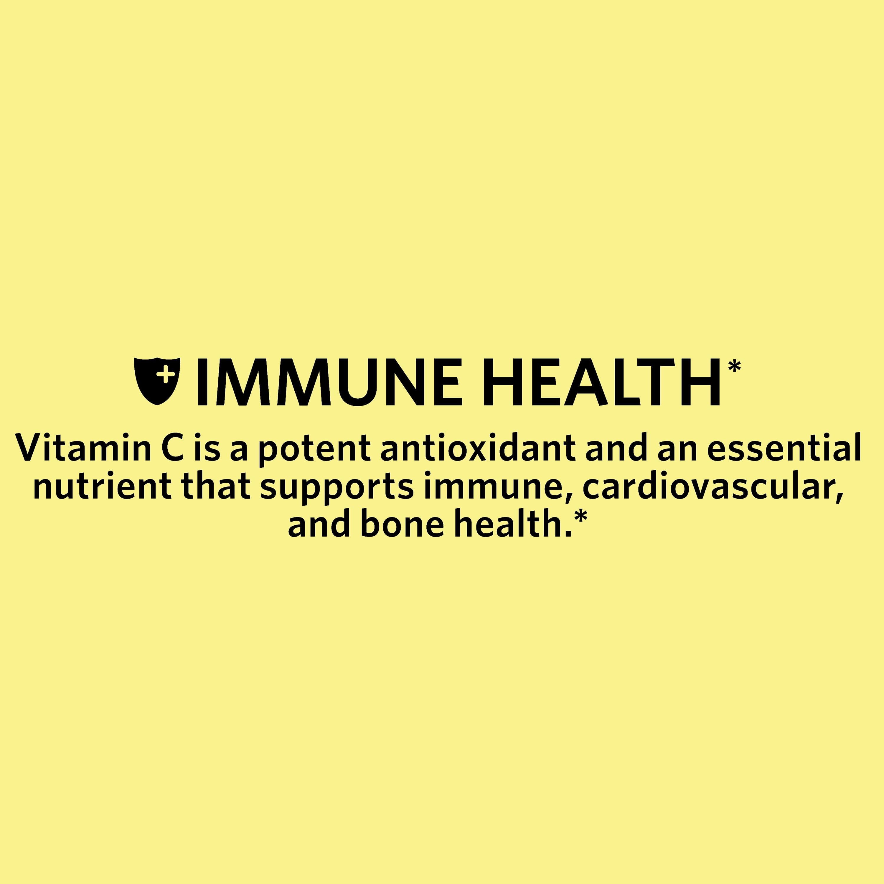 Spring Valley Vitamin C with Rose Hips Supplement, 500 mg, 100 Tablets