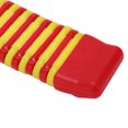thumbnail image 2 of PEACNNG Wooden Sounder Percussion Instrument  Red  Orff Musical Instrument  Castanets Clapper for Kids  Toddlers  Early Education  Perfect for Music Therapy  Learning and Fun, 2 of 9