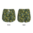 thumbnail image 5 of Lsque Marine Anchors And Compass Printed Women's Running Shorts with Liner Pockets,Elastic Quick Dry Workout Athletic Gym Yoga Shorts,Womens High Waist Shorts-Small, 5 of 9