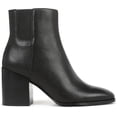 thumbnail image 2 of Vionic Womens Vynn Block Heel Ankle Bootie Black Leather 7.5W, 2 of 5