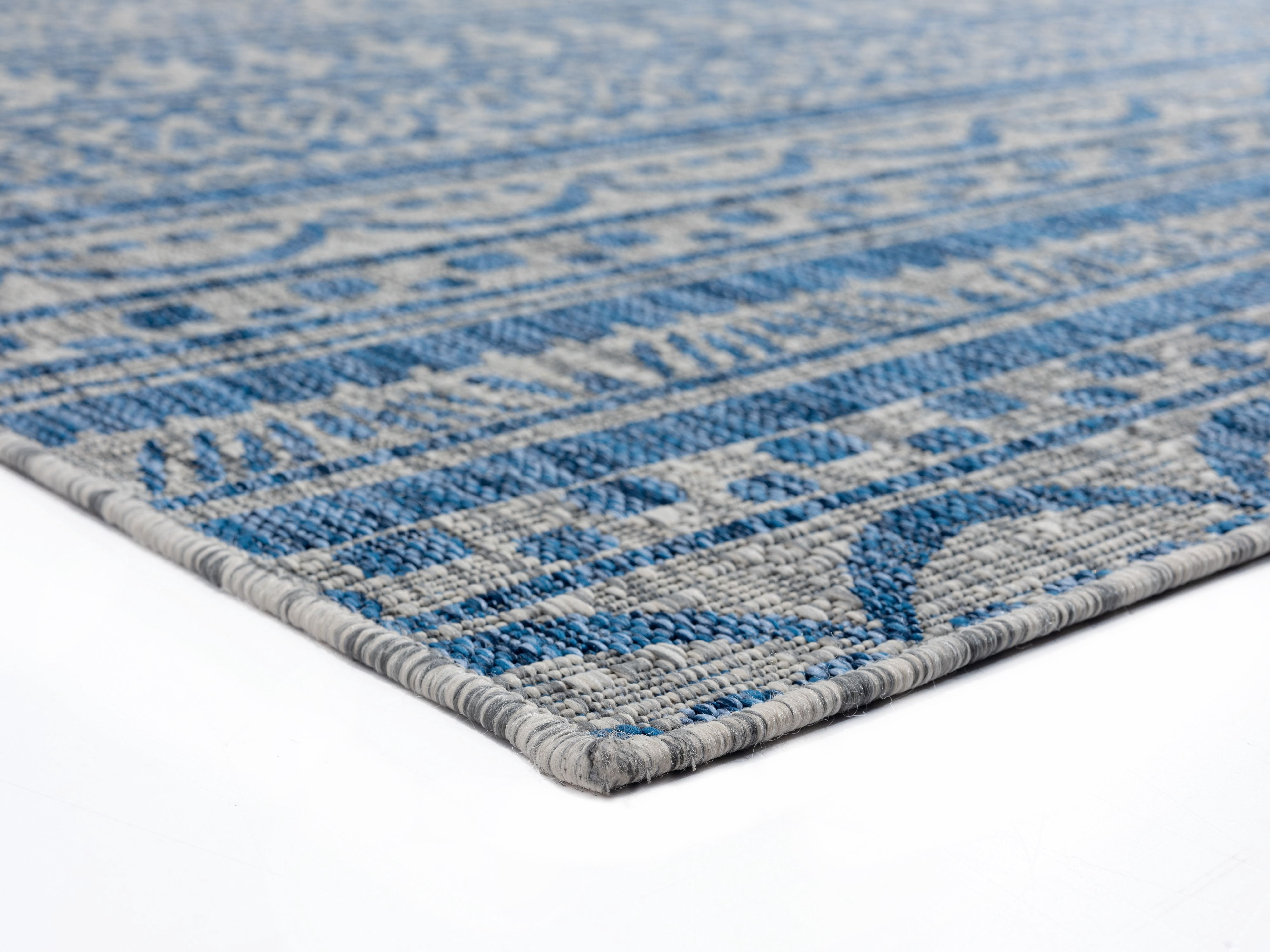 United Weavers Mali Keown Transitional Geometric Area Rug, Blue, 7'10" x 10'6"