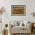 thumbnail image 4 of Historic Framed Print, CA Los Angeles 1891 MAP, 17-7/8" x 21-7/8", 4 of 9