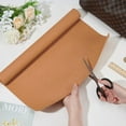 thumbnail image 3 of 59x15.7inch Leather Stiffener Roll Sandy Brown Bag Stiffener PVC Leather Roll for Leather Bag Liner Craft DIY 0.6mm Thick Brown, 3 of 9