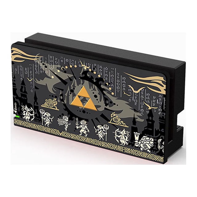 Funda De Reemplazo Para Nintendo Switch Oled Dock Cover Temática Zelda Decorativa Placa Frontal Cubierta Protectora Accesorios