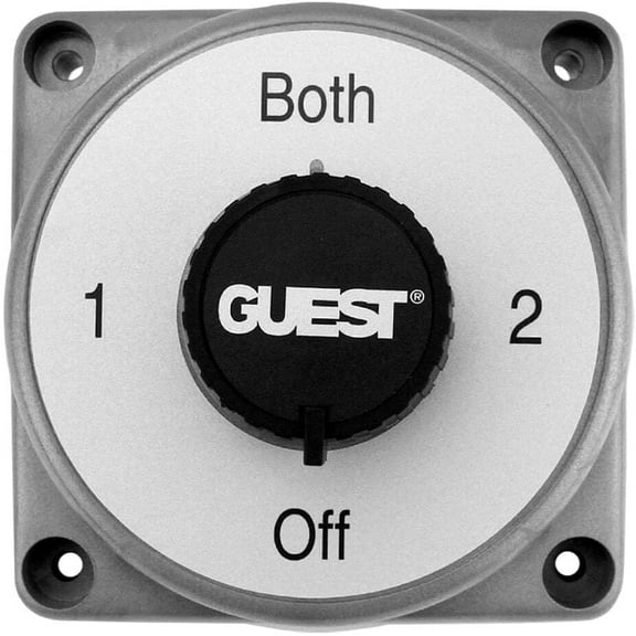 Guest 2300A Diesel Power Marine Boat Battery Selector Switch
