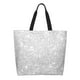 thumbnail image 1 of Balery Silver Glitter Bolsa Tote Estilo Estético con Cremalleras, Bolsa de Hombro, Bolsa de Compras Grande y Plegable, 1 of 8