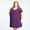 Purple, variant on Maternity Nursing/ Breastfeeding Nightgown Dress Plus Size